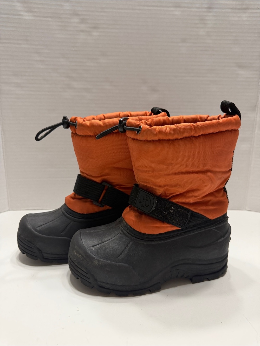 Northside Orange and Black Toddler Insulated Boots